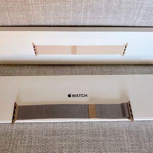 Authentic rose gold Apple Watch band 40mm